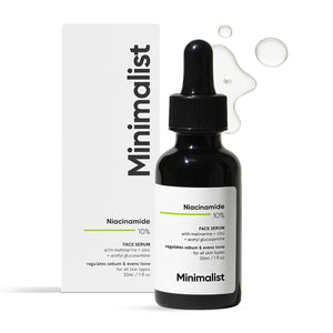 Serum Minimalist con cuentagotas para controlar el sebo y poros