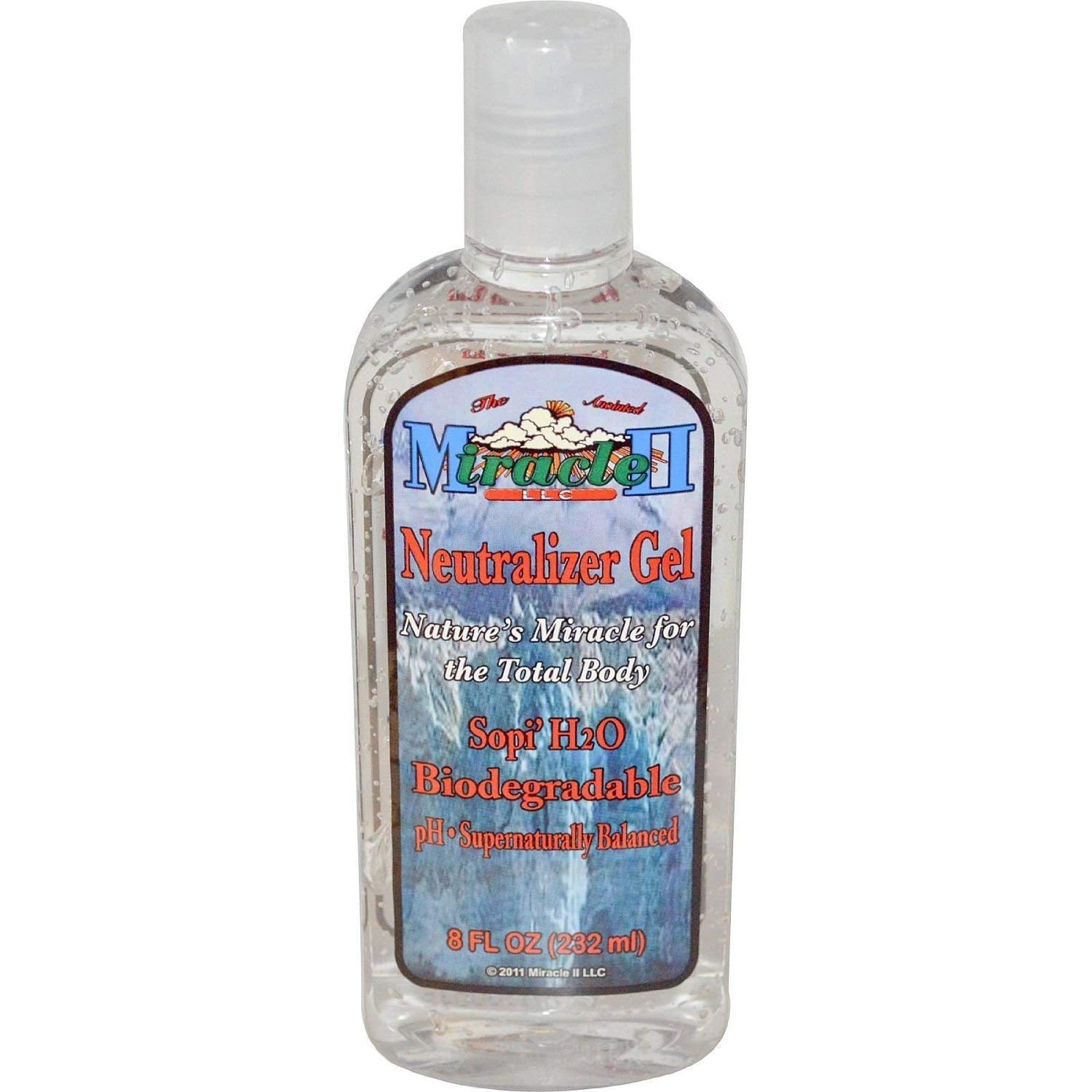 Miracle II Neutralizer Gel en botella ayuda a limpiar poros y suavizar la piel
