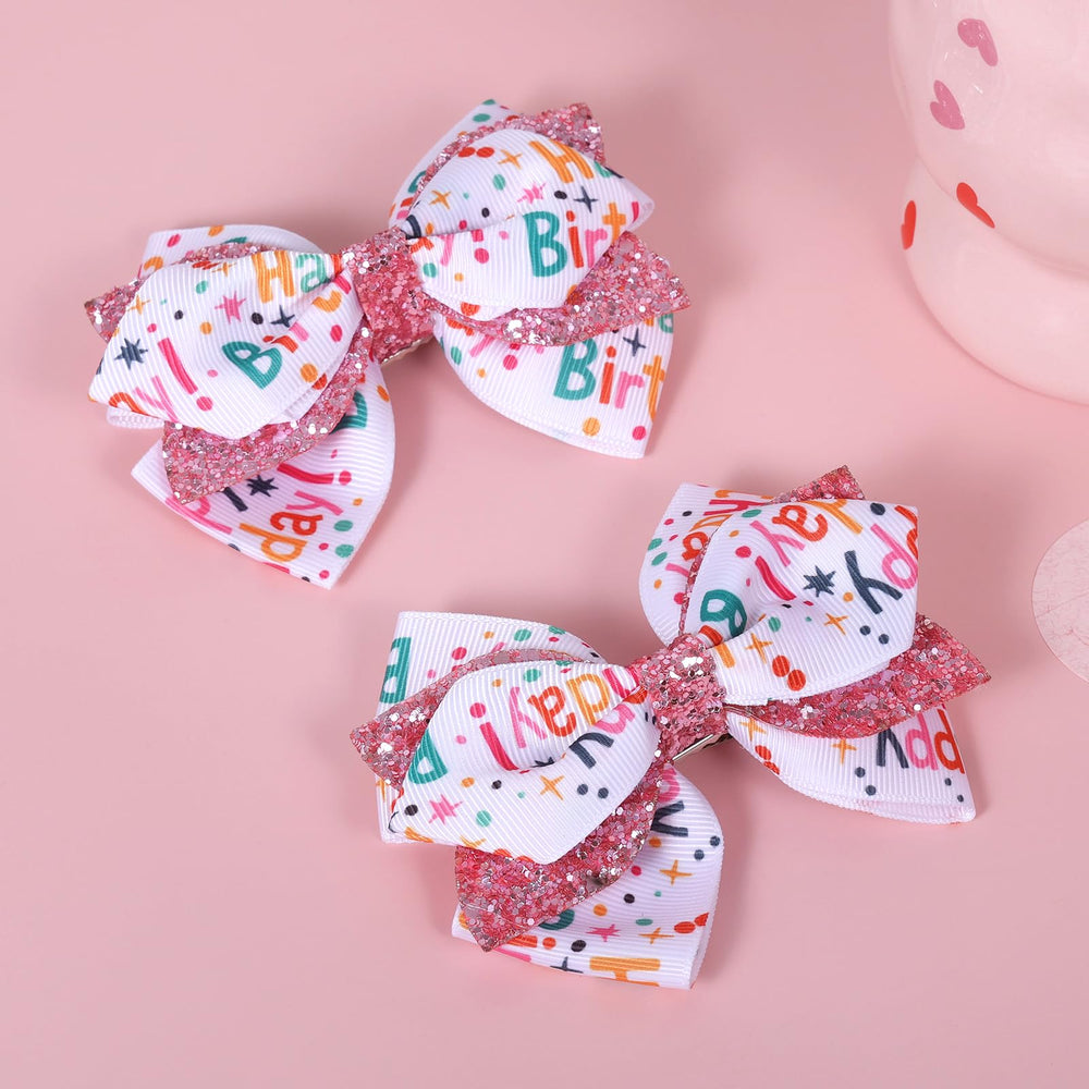 Miroksh broche cabello 4 pulgadas rosa, brillo duradero para niñas.