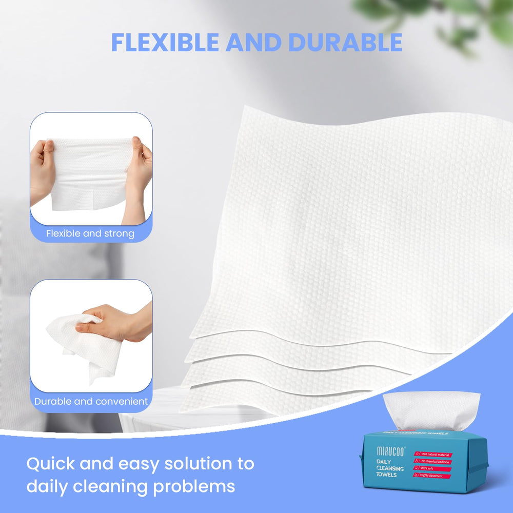 MIRUCOO: toallitas-desmaquillantes-con-agua para retirar maquillaje con suavidad