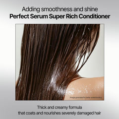 Mise En Scene Perfect Serum Super Rich Conditioner: cabello suave y brillante tras uso