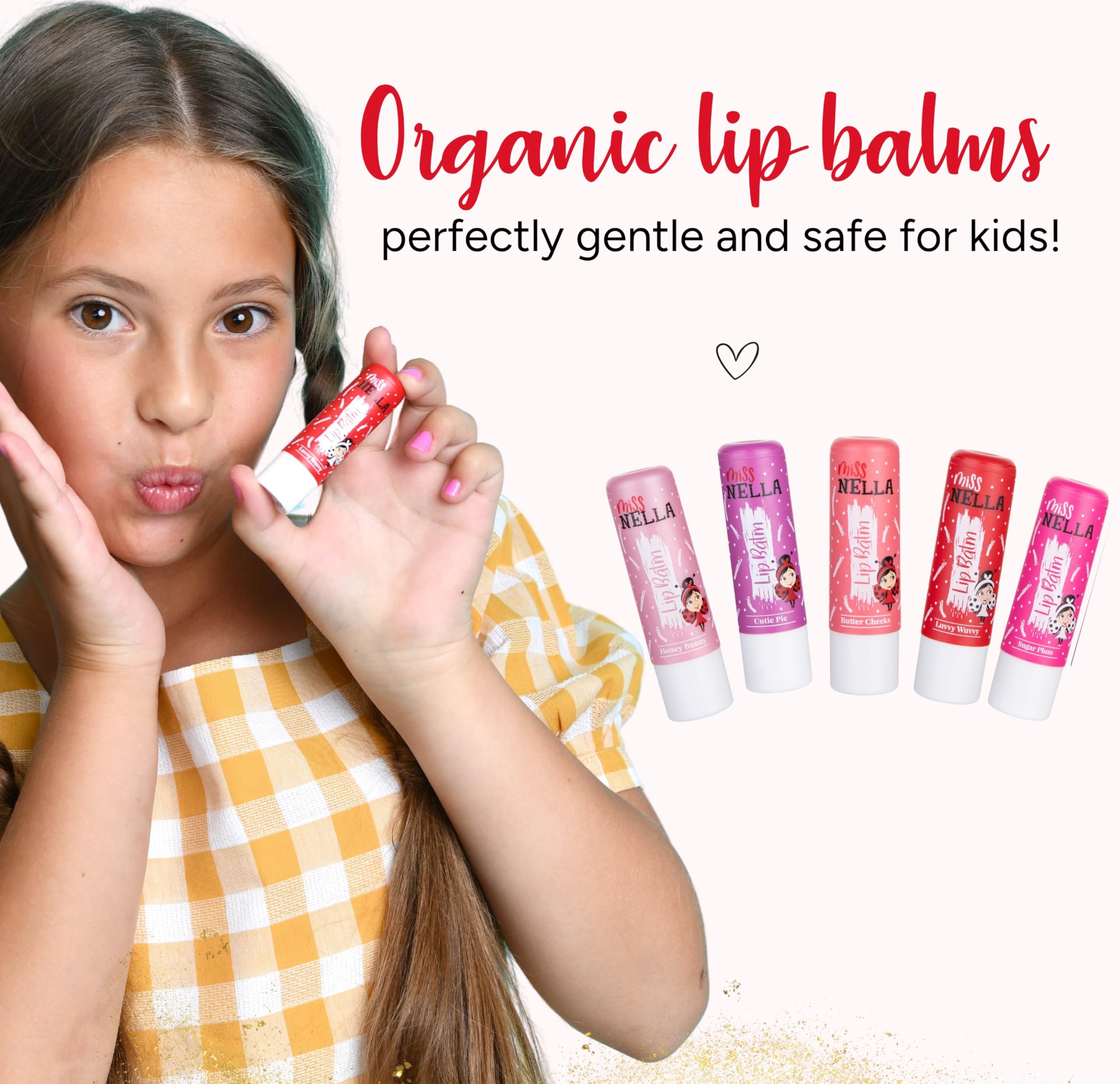 Envase seguro de Miss Nella Honey Bunny con tapa protege el producto