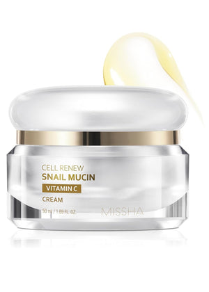 Missha Cell Renew crema, bote, hidratación profunda para la piel