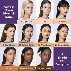 MISSHA M Perfect Cover Serum BB Cream iguala tono con acabado natural.