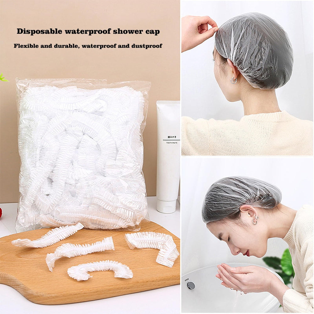 MISSJOJIAY gorro-ducha impermeable y resistente evita salpicaduras.