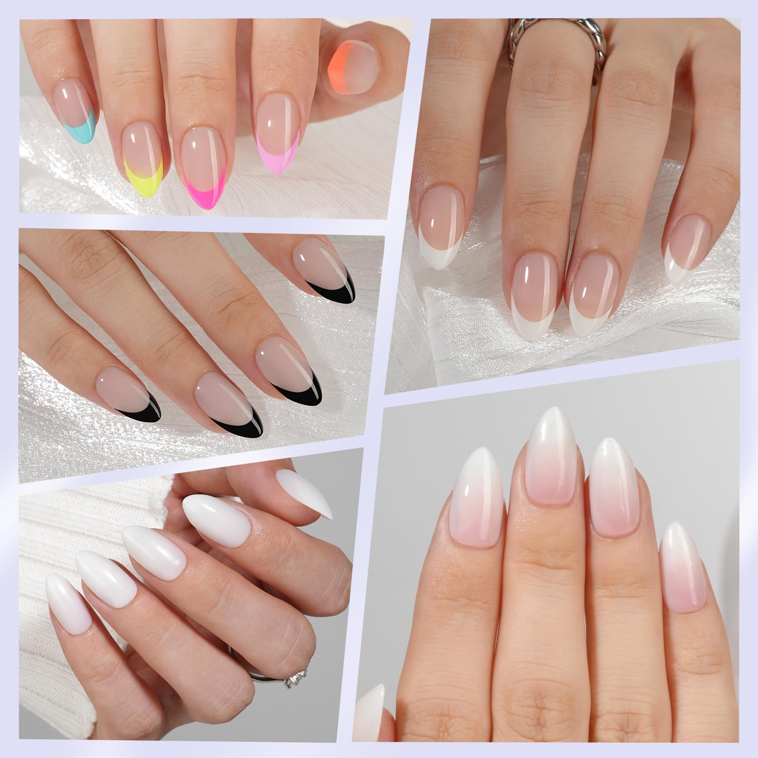 Misssix Gel mejorado, acabado suave y cómodo en uñas