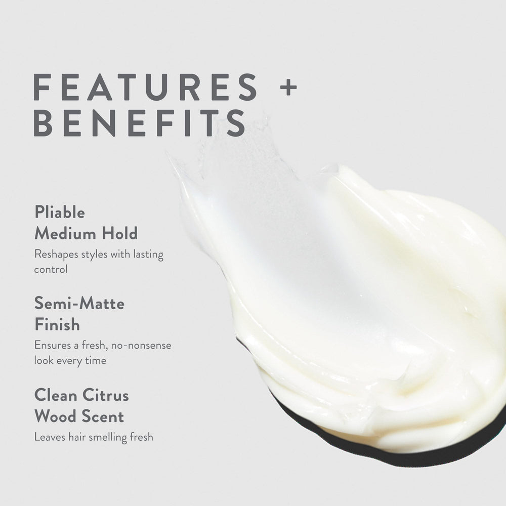 MITCH Clean Cut crema, brillo natural para un look limpio.