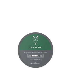 MITCH Pasta texturizante en arcilla, envase de 3 oz para peinado con acabado mate.