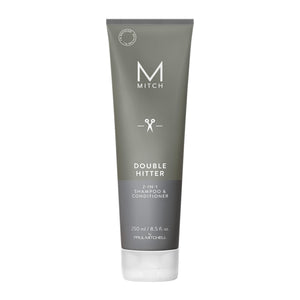 MITCH, botella de dos-en-uno para cabello limpio y saludable.