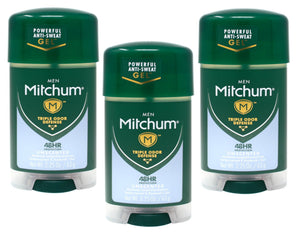 Mitchum Power Gel sin olor en frasco, protección duradera para el día.