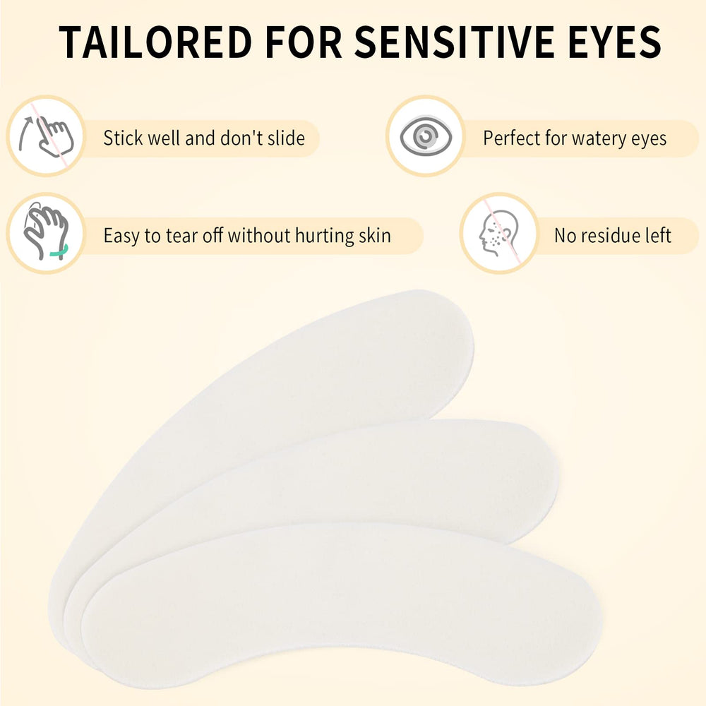 Diseño arqueado Miuffue, ajuste cómodo para la mayoría de formas de ojos.