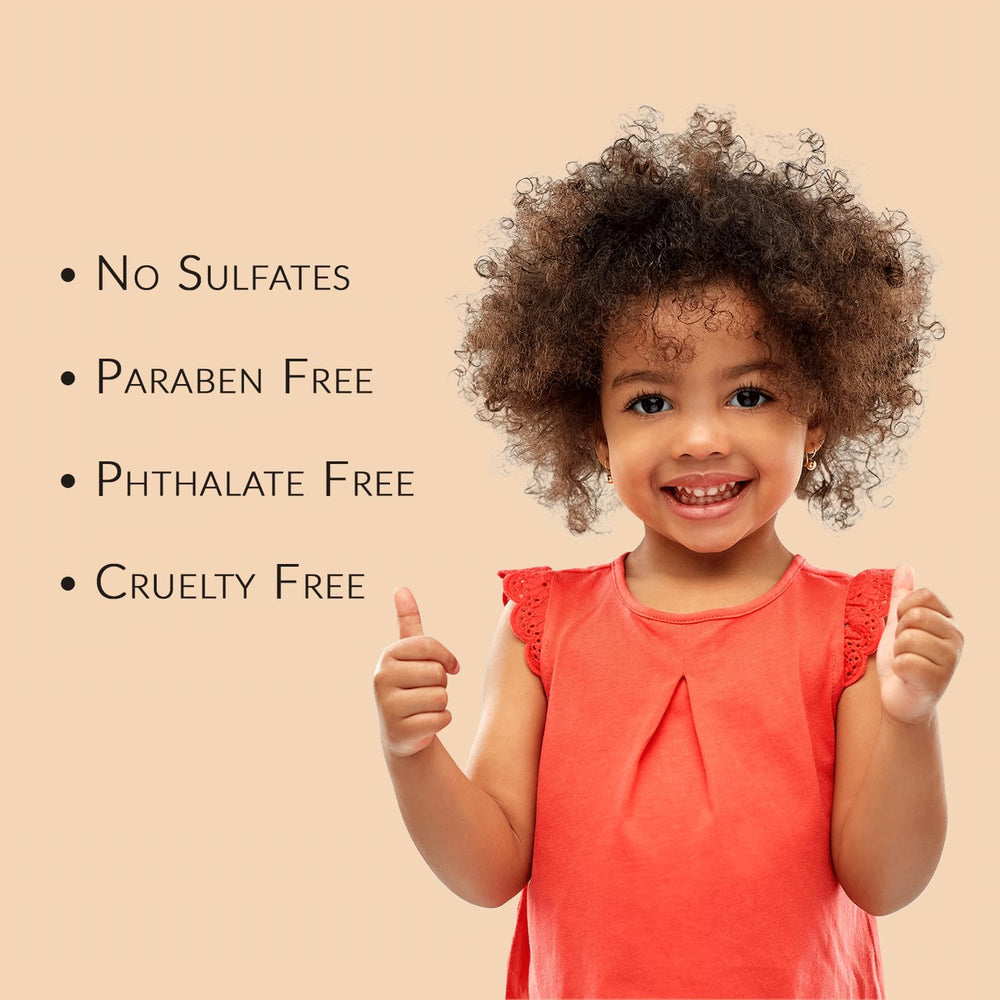 Mixed Chicks Kids Tangle Tamer, aplicación suave, rizos definidos con movimiento natural.