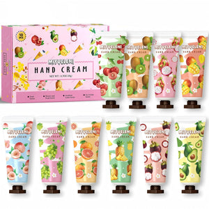 MIYUELENI 10-pack cremas manos con variedad de fragancias para uso diario.