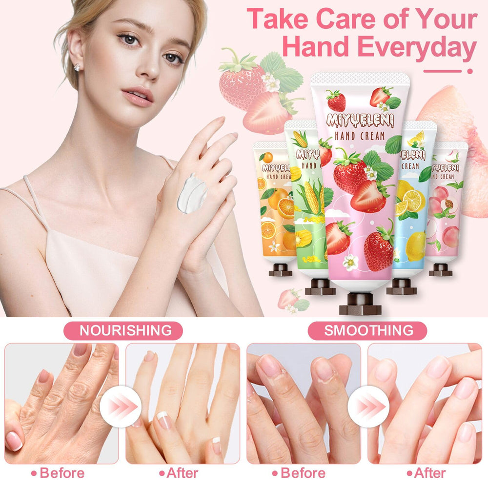 MIYUELENI regalo para mujeres; conjunto de cremas de manos para ocasiones especiales.