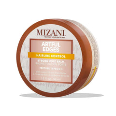 Mizani Artful Edges Gel, aplicación limpia para la línea capilar.