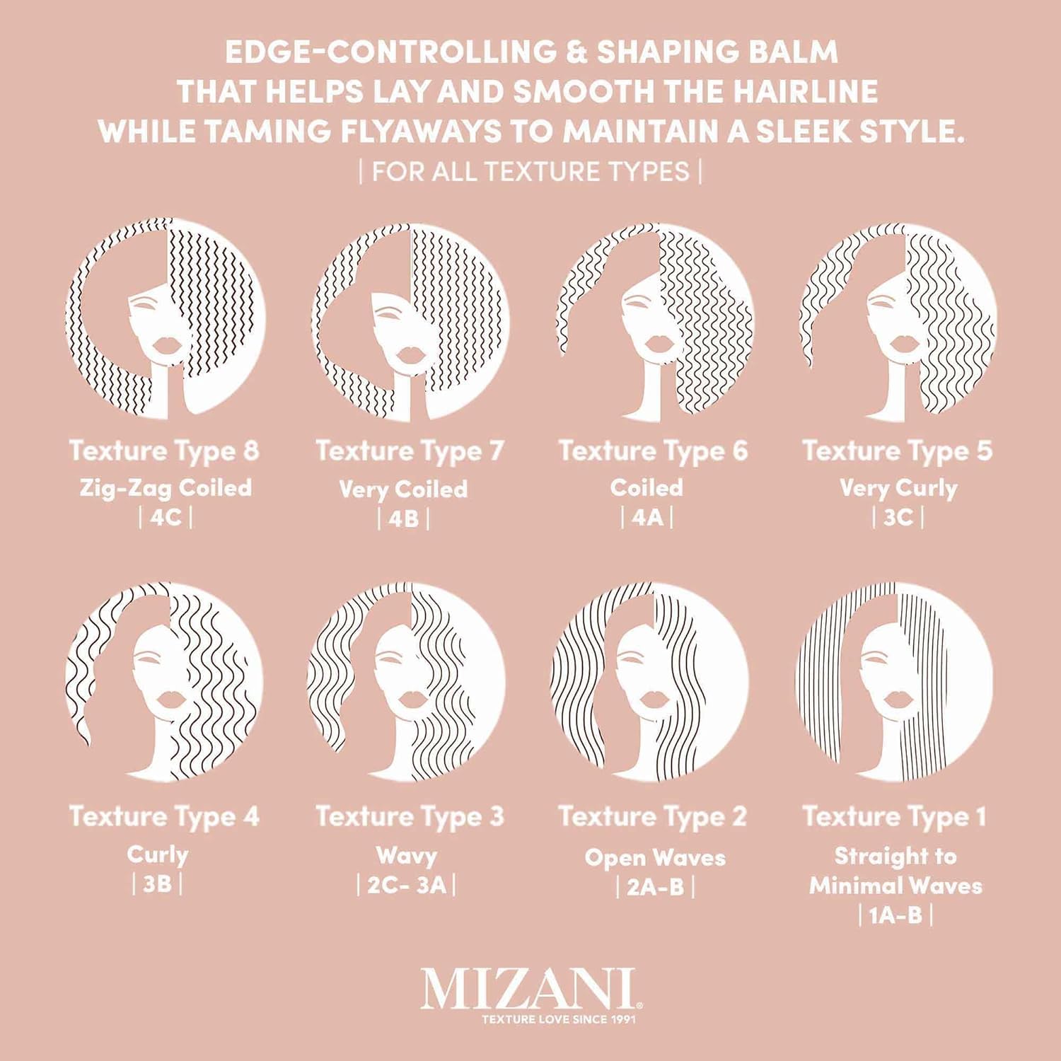 Mizani Artful Edges Gel, ideal para cabello teñido y texturas.