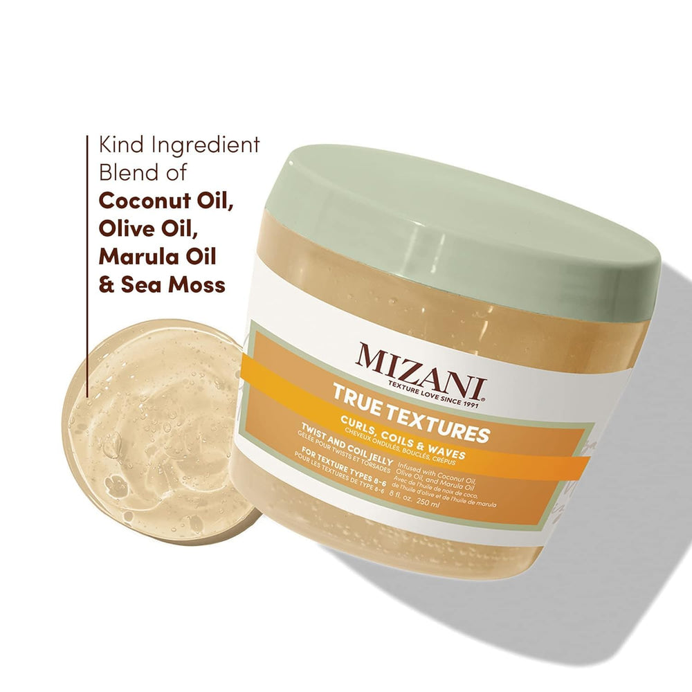 Mizani Texturas Verdaderas jalea con aceites coco oliva marula
