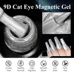 MIZHSE efecto galaxia holográfico en uñas para brillos cambiantes