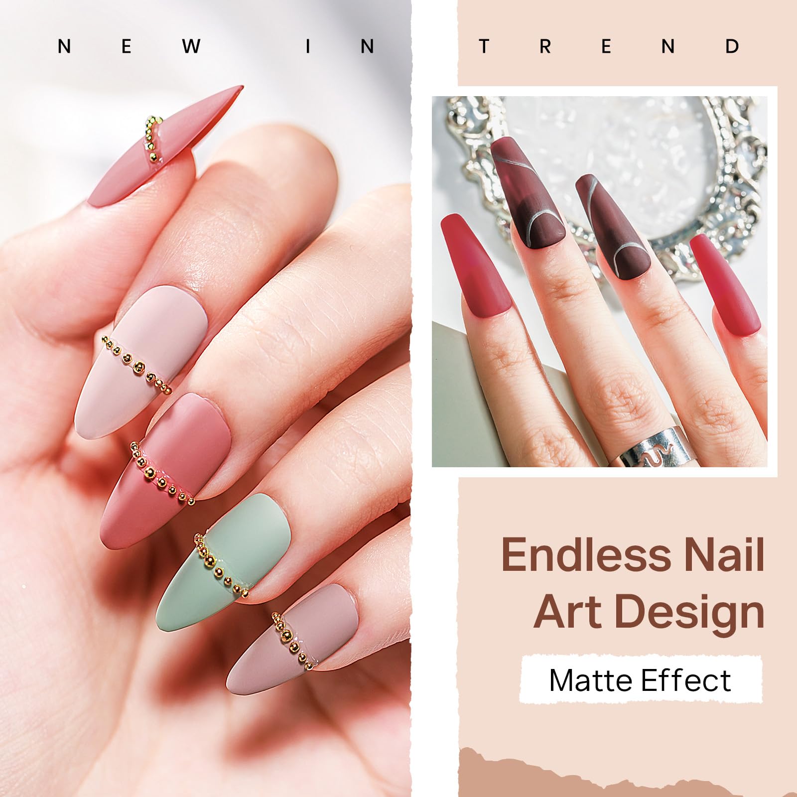 MIZHSE esmalte con brillos para fiestas y celebraciones