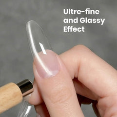 Gel claro MIZHSE ojo-gato, efecto ojo de gato para un look elegante.