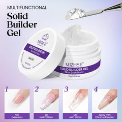 MIZHSE formas para uñas, 36 piezas para extensiones precisas.