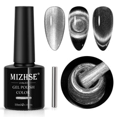 MIZHSE ojo de gato con imán para efecto 9D en uñas