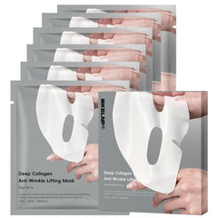 MKBLNP mascarilla de colágeno en caja para hidratación profunda.