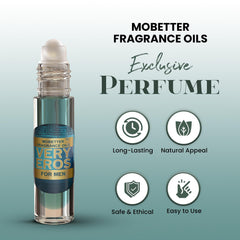 MOBETTER FRAGRANCE OILS Very Eros Men aplicación suave en la palma de la mano