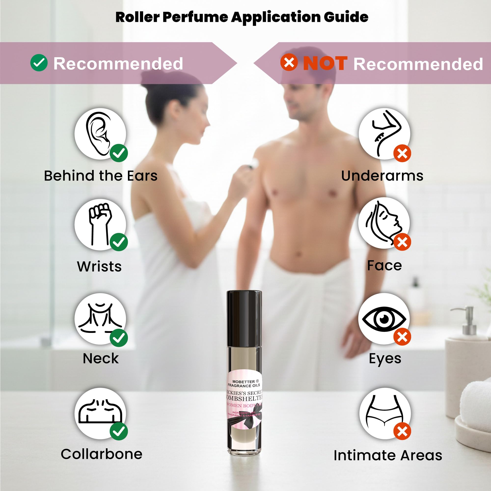 MOBETTER FRAGRANCE OILS: diseño compacto para llevar y perfumar durante el día.