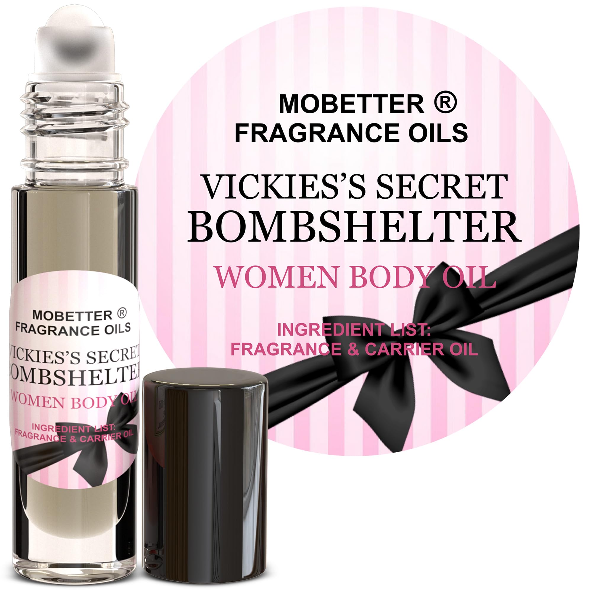 MOBETTER FRAGRANCE OILS: Vickies Secret Bombshelter, fragancia de larga duración en formato roll-on.
