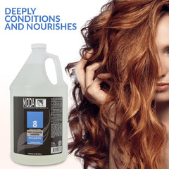 MODA Champú nutrientes vitaminas, aporta nutrición para cabello sano y brillo.