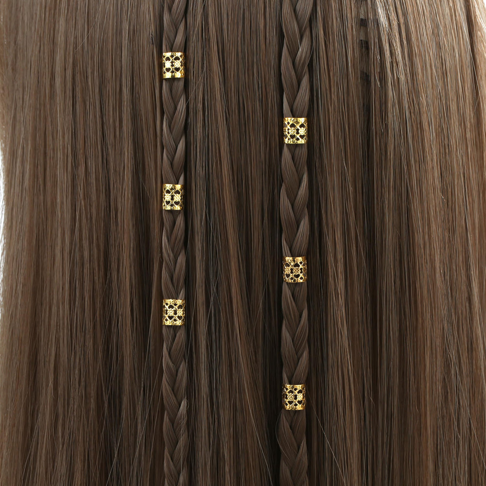 MODASER corona plateada para trenzas, estilo moderno y seguro