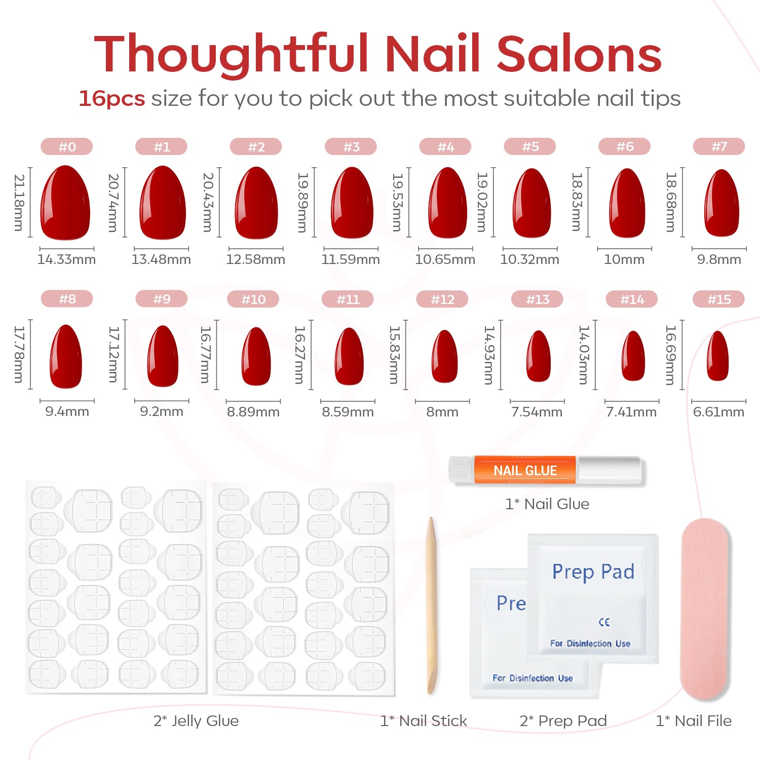 Modelones adhesivos jelly para fijar uñas sin complicaciones