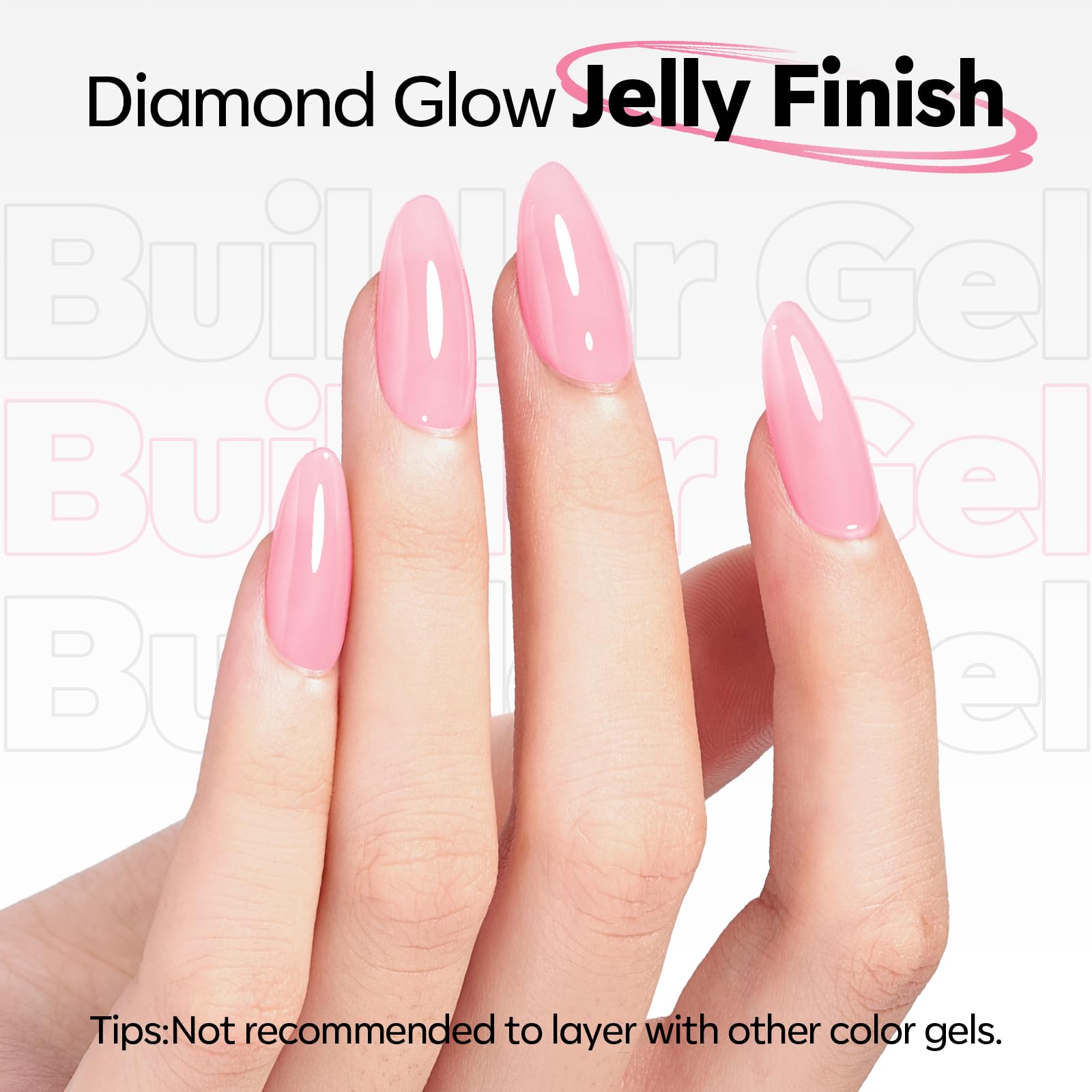 Modelones Builder Nail Gel facilita arte en tres dimensiones para uñas personalizadas.