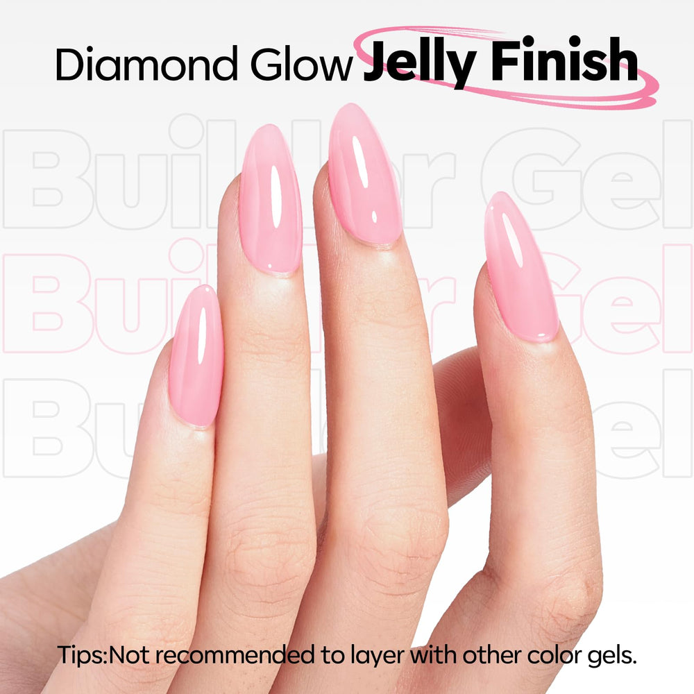 Modelones Builder Nail Gel facilita arte en tres dimensiones para uñas personalizadas.