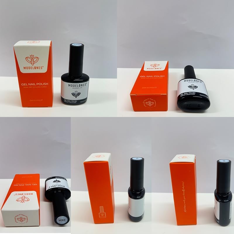 Modelones envase de 15 ml, práctico y compacto.