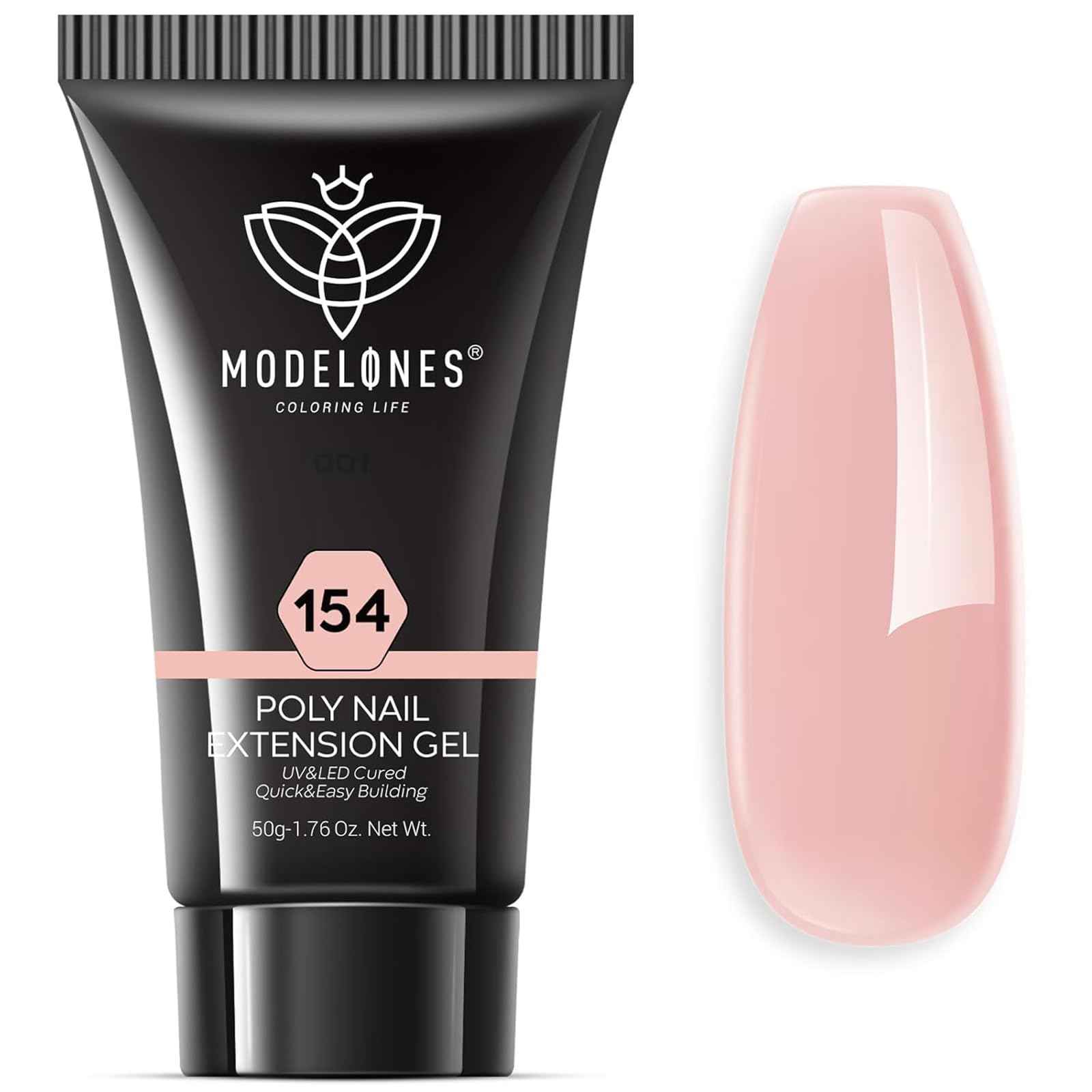 Modelones envase de 50 ml cómodo y suficiente.