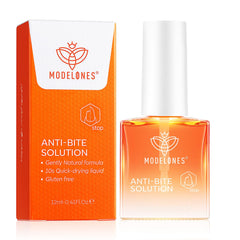 Modelones esmalte antimordida uñas - aplicación rápida con pincel para inicio inmediato