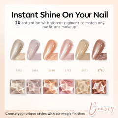 Modelones Gel Nude: tonos piel para uñas naturales con acabado suave