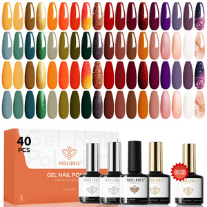 Modelones esmalte gel tono desnudo para un look natural y elegante