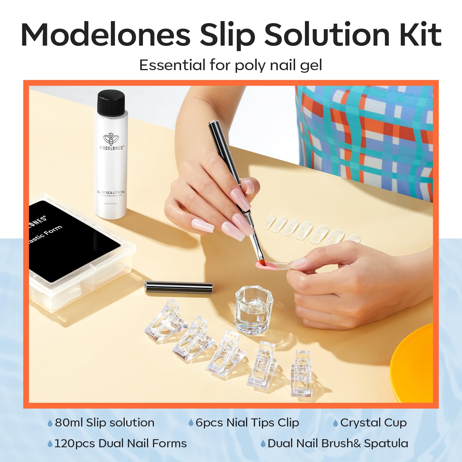 Modelones formas uñas dobles 120, para un ajuste preciso en casi todos los dedos.