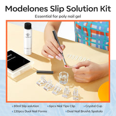 Modelones formas uñas dobles 120, para un ajuste preciso en casi todos los dedos.