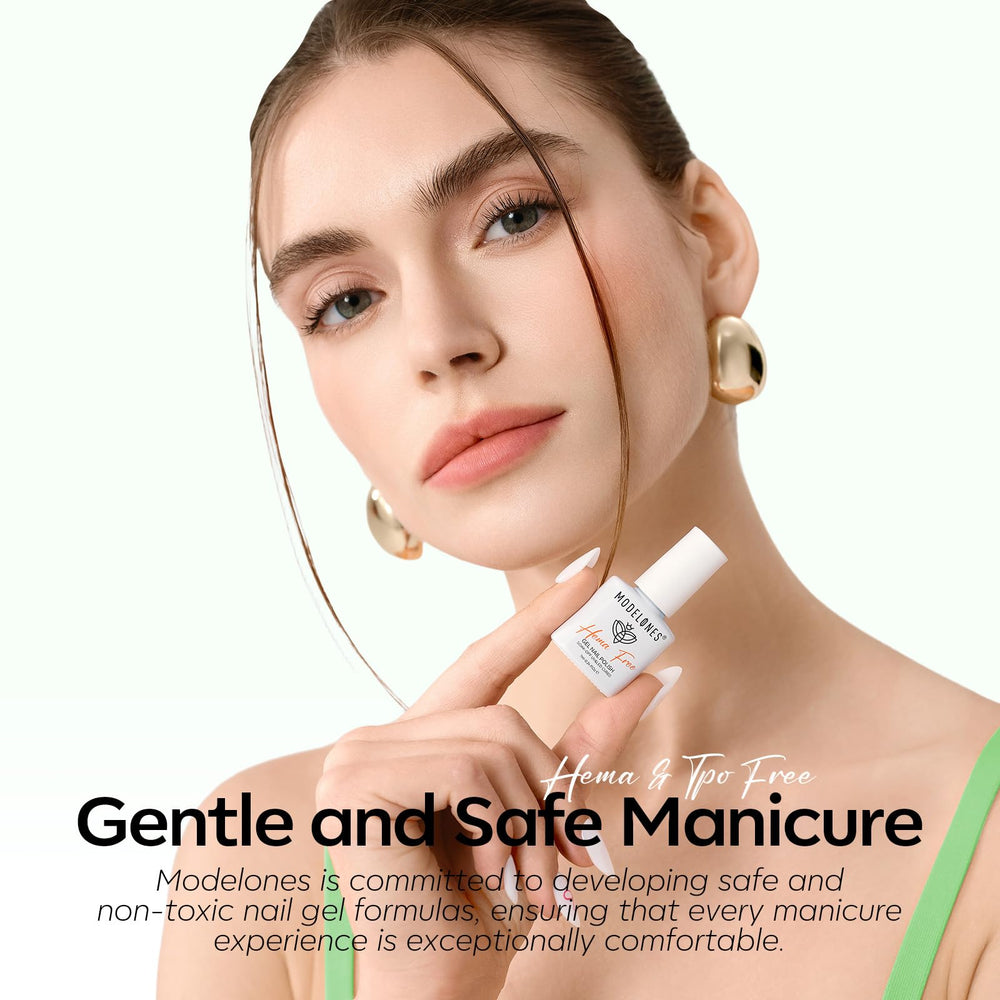 Modelones Jelly Green Gel Set se usa mejor con base y capa superior para mejores resultados.