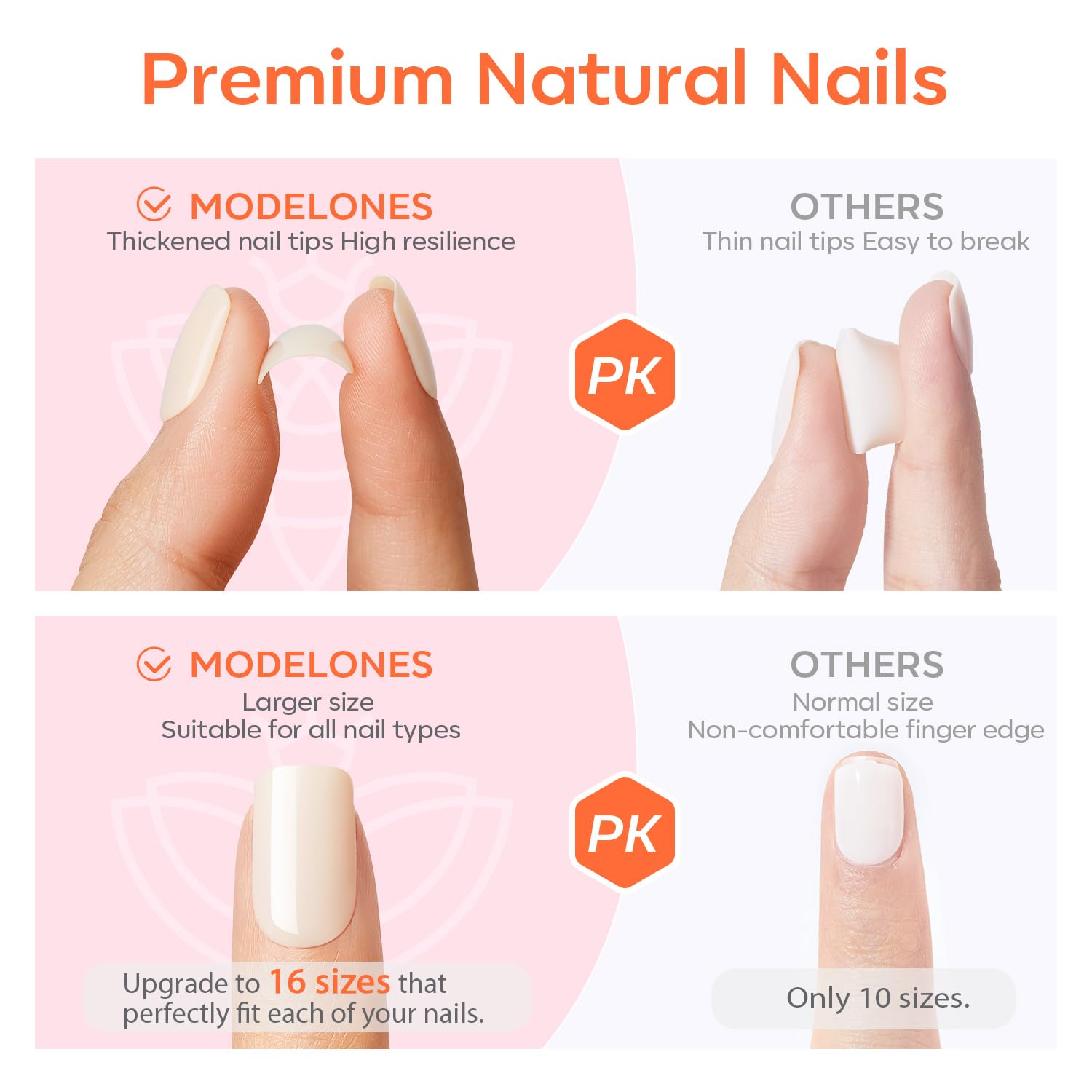 Palito para cutícula para preparación precisa con Modelones.