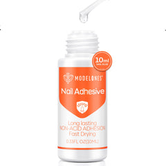 Modelones gel para uñas, frasco de 10 ml, fijación rápida para uñas postizas.