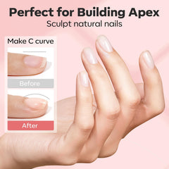 Modelones primer sin ácido mejora adherencia entre uñas y gel builder.