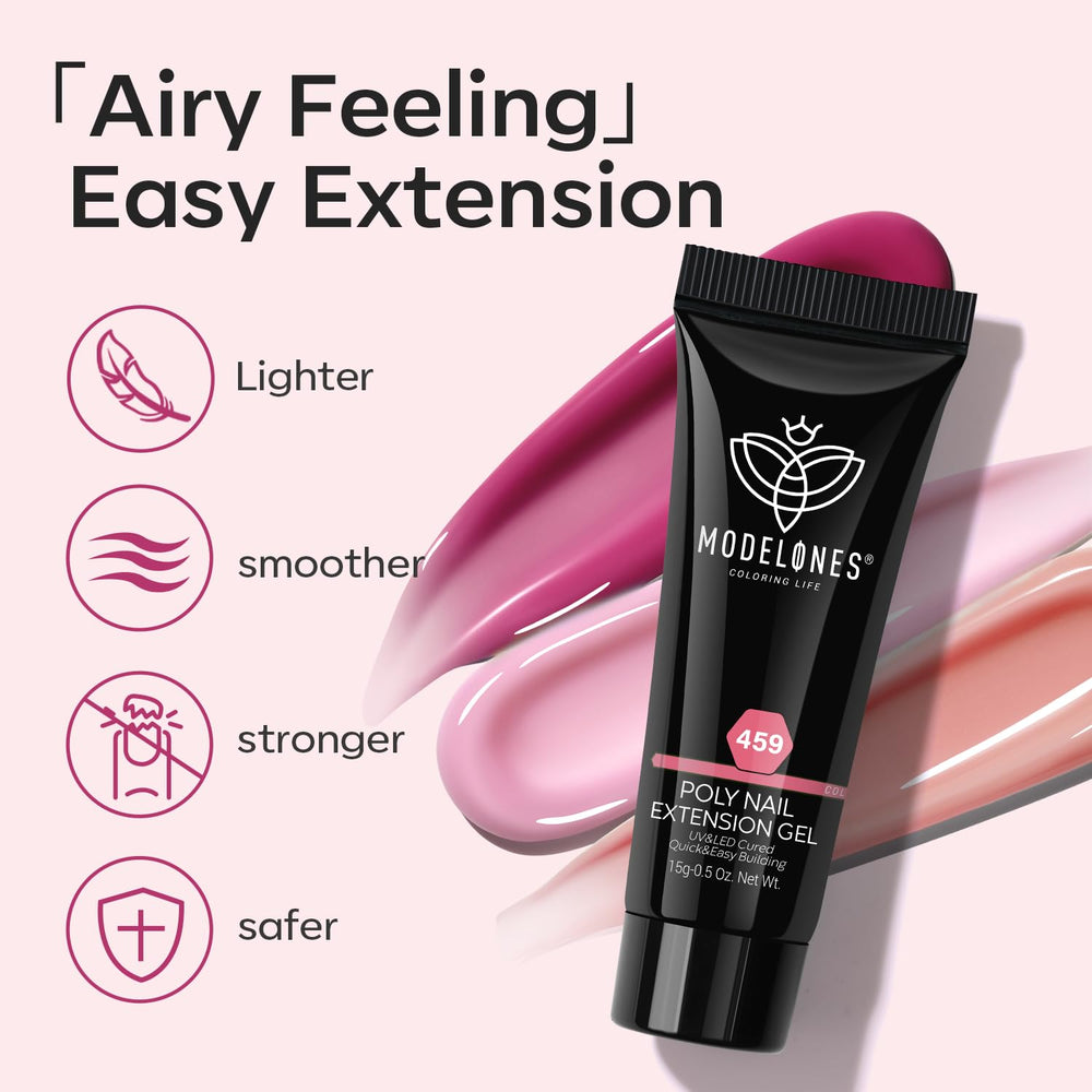 Solución deslizante Modelones 15 ml para dar forma al poligel.
