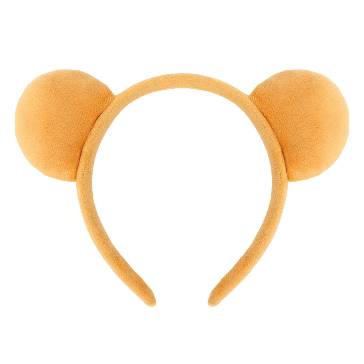 Diadema oso amarillo de Moikolok frente para un look divertido y cómodo