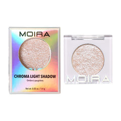 Moira Chroma Light Shadow 001 polvos de hada para ojos, acabado suave.