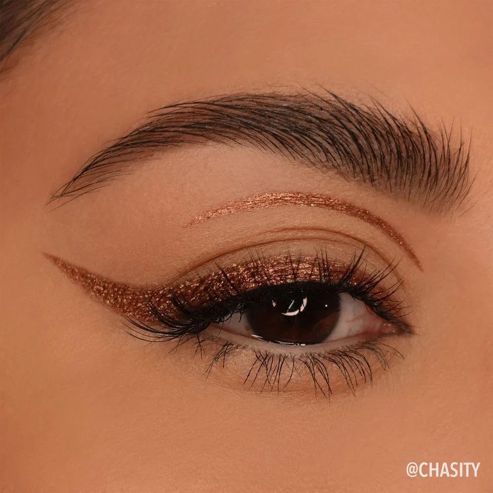Producto libre de crueldad Moira Delineador Brillo Iridiscente 002 cobre.